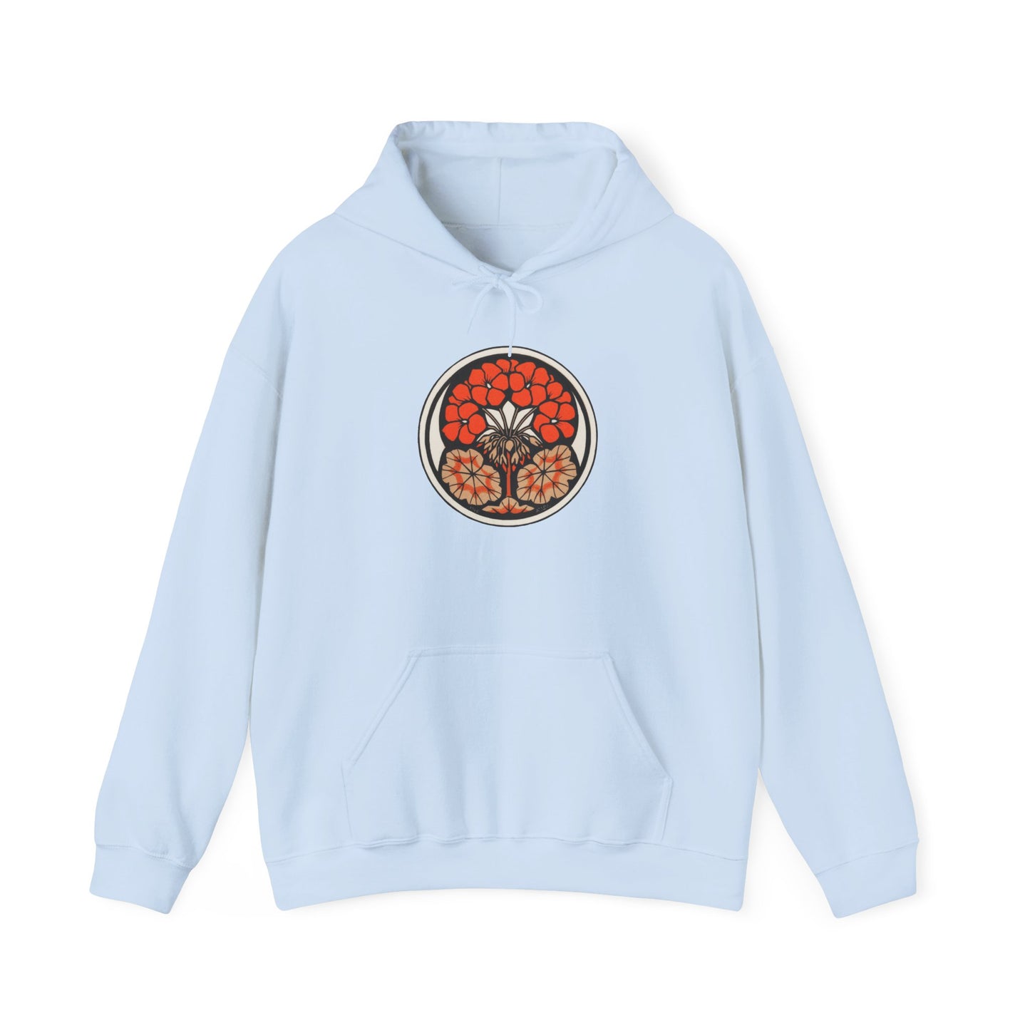 Cozy Floral Hooded Sweatshirt