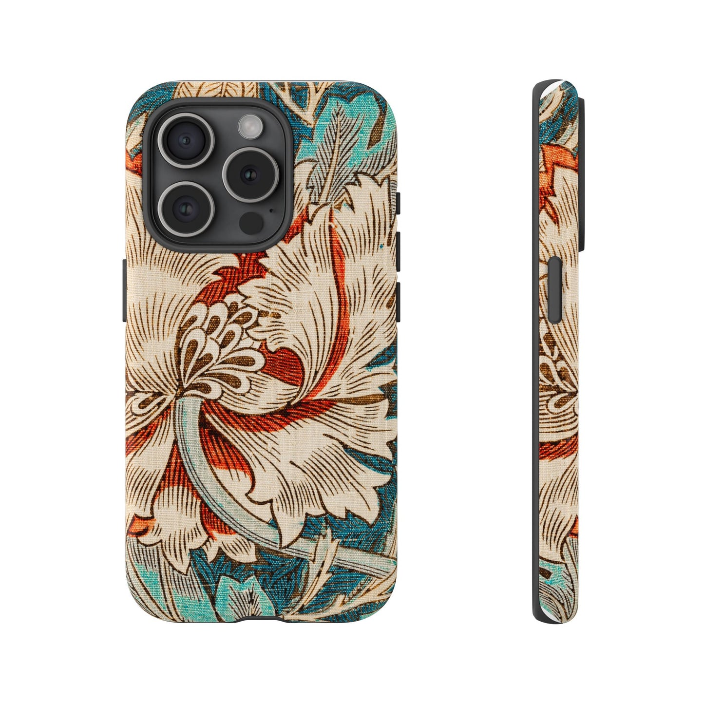 Honeysuckle Floral Print Phone Case