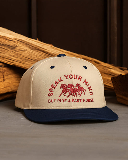 "Speak Your Mind" Embroidered Cap