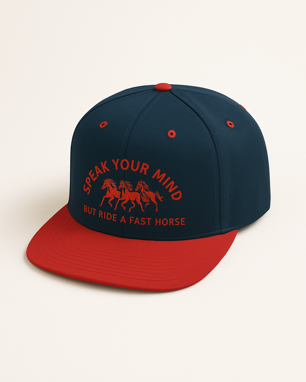 "Speak Your Mind" Embroidered Cap