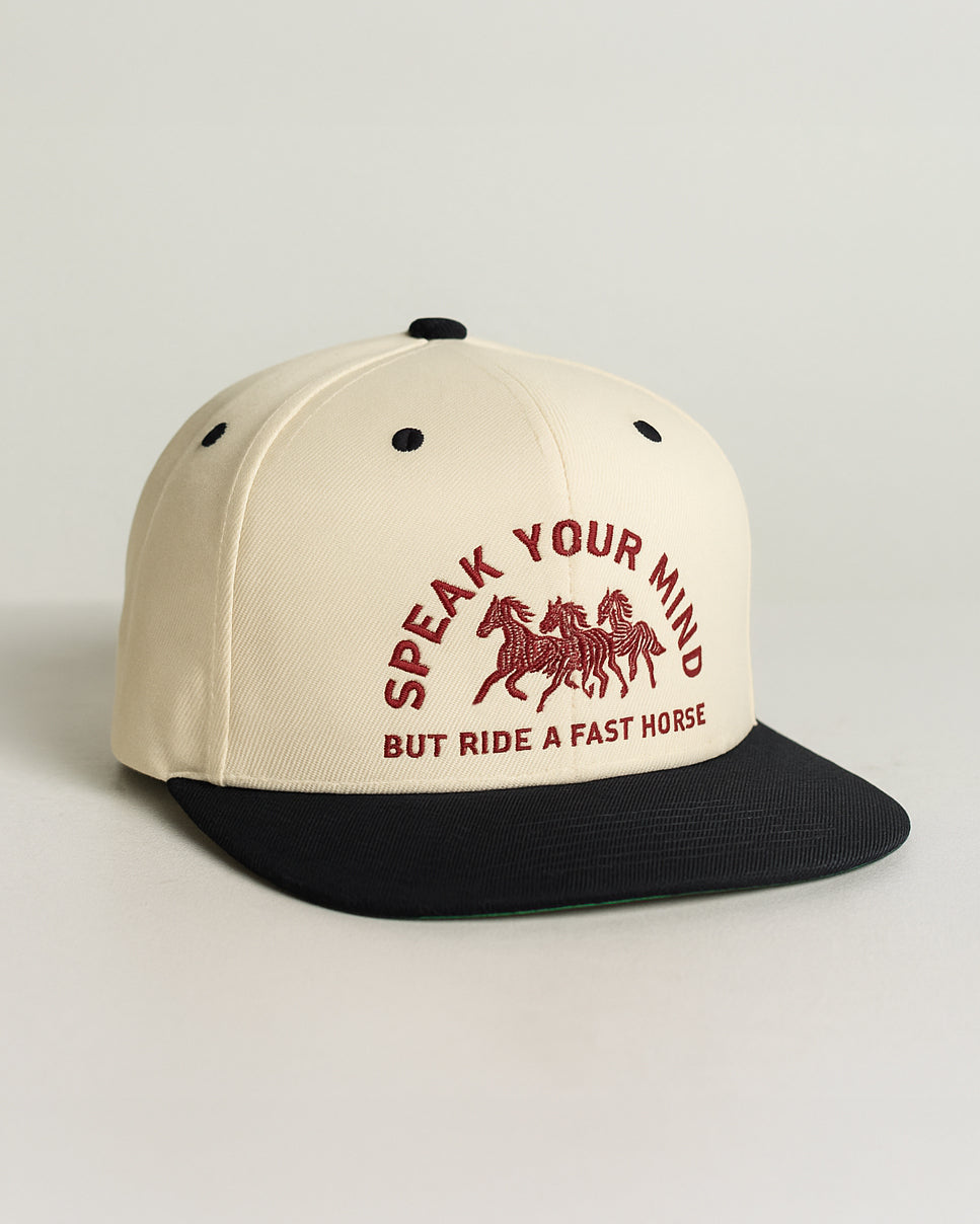 "Speak Your Mind" Embroidered Cap