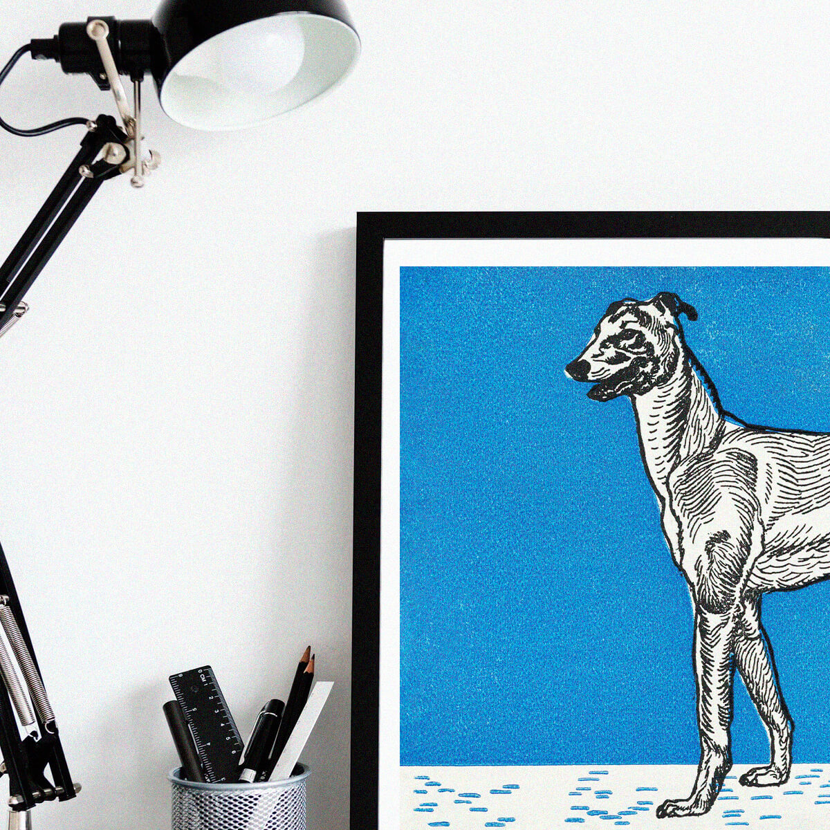 Greyhound (1912) — Moriz Jung Matte Print