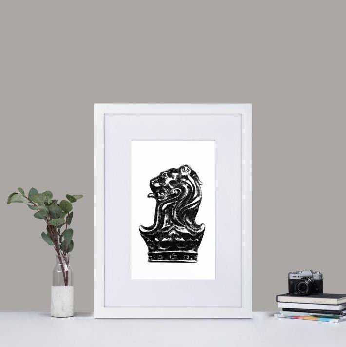 Still The King — Framed Matte Print