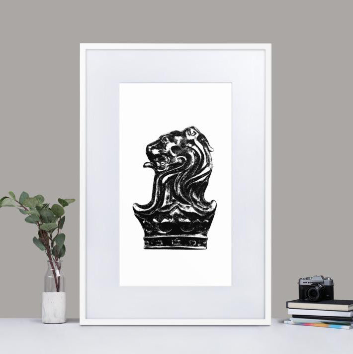 Still The King — Framed Matte Print