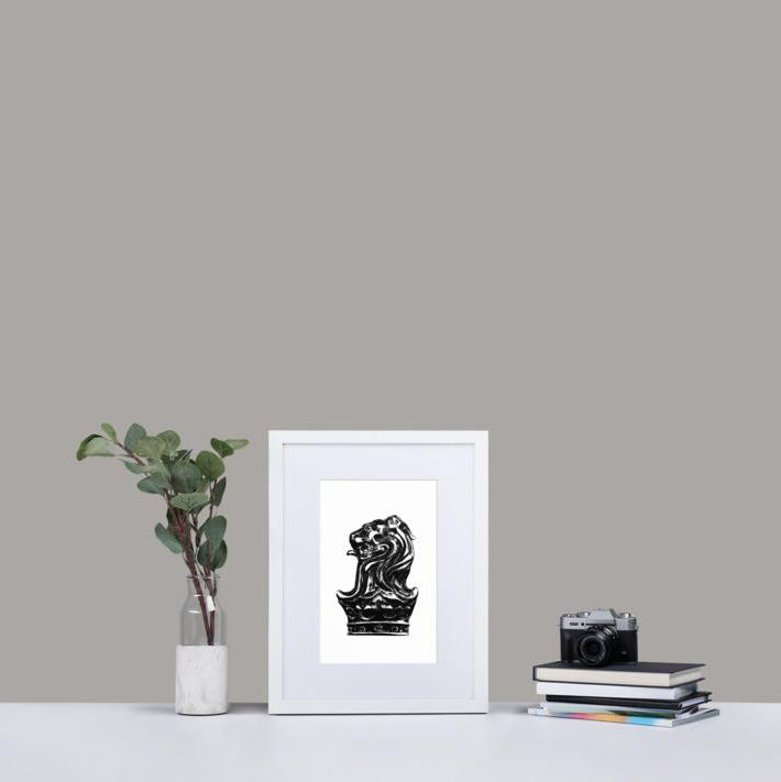 Still The King — Framed Matte Print