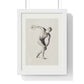 Athletic Art Print - Vintage Male Figure Poster