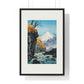 Framed Art Print - Foot of Mount Ashitaka (1932) by Hiroaki Takahashi