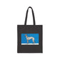 Canvas Tote Bag feat. Greyhound by Moriz Jung