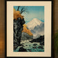 Framed Art Print - Foot of Mount Ashitaka (1932) by Hiroaki Takahashi