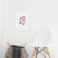 Mauritian Parrot — Framed Matte Print (18" x 24")