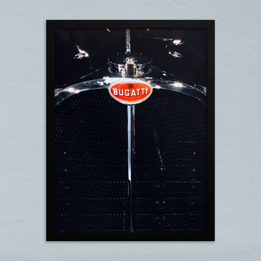 Vintage Bugatti — Framed Photo Print