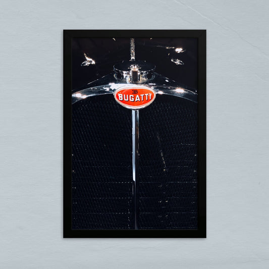 Vintage Bugatti — Framed Photo Print