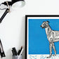 Greyhound (1912) — Moriz Jung Matte Print