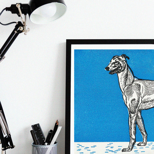 Greyhound (1912) — Moriz Jung Matte Print