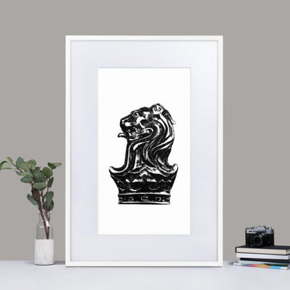 Still The King — Framed Matte Print