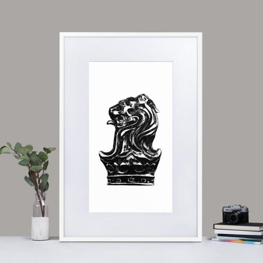 Still The King — Framed Matte Print